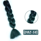 Ombre Synthetic Heat Resistant Braiding Hair