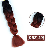 Ombre Synthetic Heat Resistant Braiding Hair