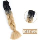 Ombre Synthetic Heat Resistant Braiding Hair