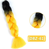 Ombre Synthetic Heat Resistant Braiding Hair