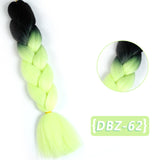 Ombre Synthetic Heat Resistant Braiding Hair