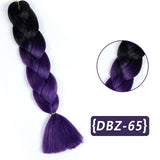 Ombre Synthetic Heat Resistant Braiding Hair