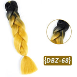 Ombre Synthetic Heat Resistant Braiding Hair