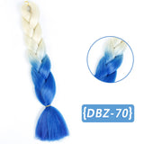 Ombre Synthetic Heat Resistant Braiding Hair