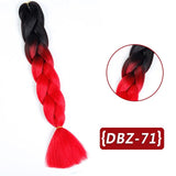 Ombre Synthetic Heat Resistant Braiding Hair