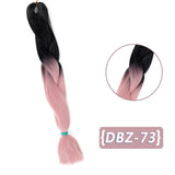 Ombre Synthetic Heat Resistant Braiding Hair