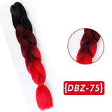 Ombre Synthetic Heat Resistant Braiding Hair