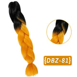 Ombre Synthetic Heat Resistant Braiding Hair