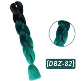 Ombre Synthetic Heat Resistant Braiding Hair