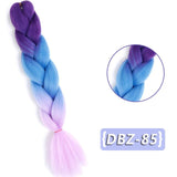 Ombre Synthetic Heat Resistant Braiding Hair