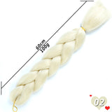 Ombre Synthetic Heat Resistant Braiding Hair