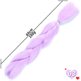 Ombre Synthetic Heat Resistant Braiding Hair