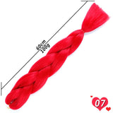 Ombre Synthetic Heat Resistant Braiding Hair