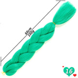 Ombre Synthetic Heat Resistant Braiding Hair