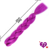 Ombre Synthetic Heat Resistant Braiding Hair