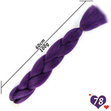 Ombre Synthetic Heat Resistant Braiding Hair