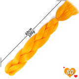 Ombre Synthetic Heat Resistant Braiding Hair